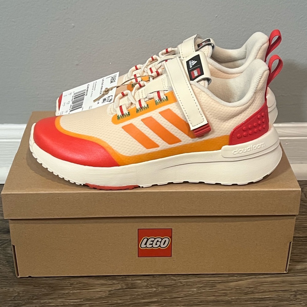 *NEW* Adidas x LEGO Racer TR EL K Unisex Kids Sneakers - Picture 3 of 10